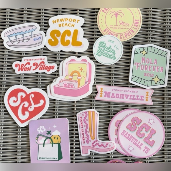 Stoney Clover Lane Accessories - Stoney Clover Lane Stickers
